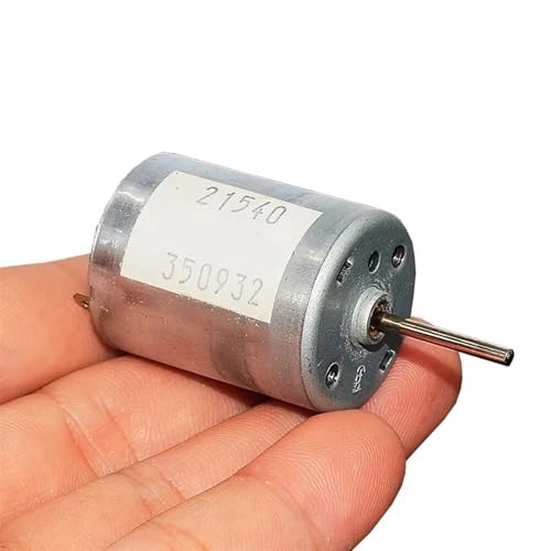 Moteur DC 12V 24V RF-370CA avec balais de carbone micromoteur rotatif 7250RPM de 24mm