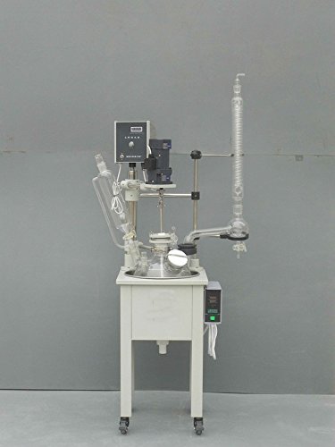 10L Glass-Lined Bioreactor with Digital Display