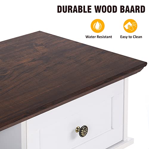 Lghm White Fireplace Tv Stand For 65 Inch Tv, Entertainment Center With 23" Electric Fireplace, 58" Farmhouse Tv Stand With Sliding Barn Door, Ideal Media Storage With Slip Drawer For Living Room #TOP4