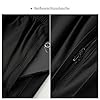 HMIYA Men's Casual Sports Quick Dry Workout Running or Gym Training Short with Zipper Pockets(Black 5XL) #5