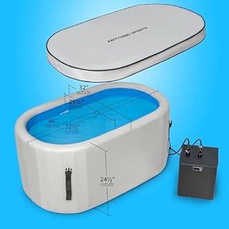 Inflatable Ice Bathtub With Chiller 2.0