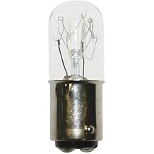 Lumapro 328-7681M 7W, T6 Miniature Incandescent Bulb Lighting, Black