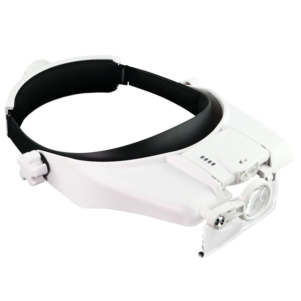 Loupe de tête rechargeable à LED pour réussir vos travaux de couture et de modélisme