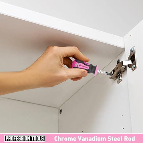 image for Amartisan 10-Piece Magnetic Screwdrivers Set, 5 Phillips and 5 Slotted