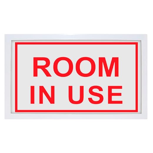 LED Room In Use Notification Sign