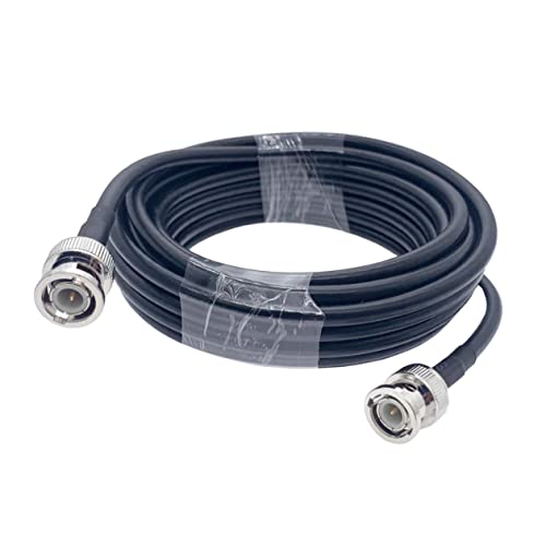 Cable Macho Macho de atenuación precisa Holibanna con blindaje trenzado contra interferencias