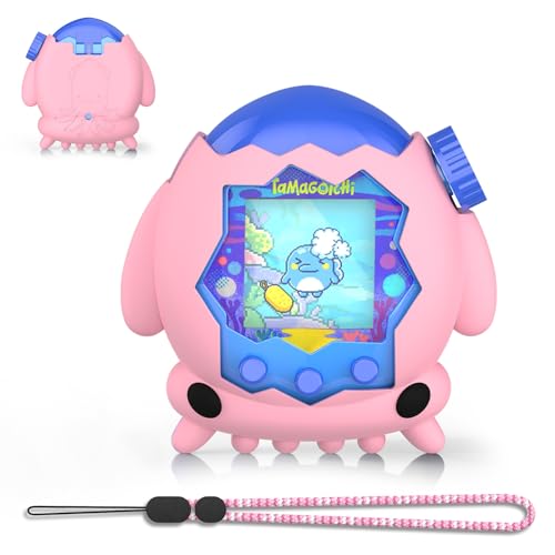 For Tamagotchi Paradise �񖃉̎q�y�� ��p �����C�J�^�V���R���ی�P�[�X�Z�b�g �S�ʕی� �ϏՌ� �J���[�}�b�`���O�l�b�N�X�g���b�v�t�� �����[�d�\ �L�Y�E�h�o�ی� �M�t�g�ɍœK 5�F�W�J �{�̕ʔ��� (�s���N)