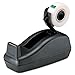 Scotch Deluxe Desktop Tape Dispenser, Black, for 1 Inch Core Tapes (C-40)