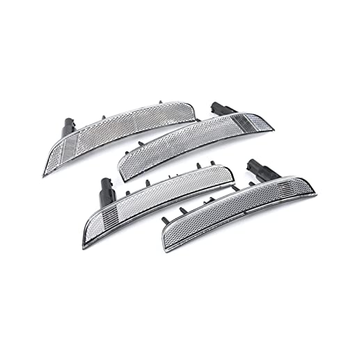 Feux de garde-boue Fiat 500 clignotants latéraux finition cristal transparent haut de gamme