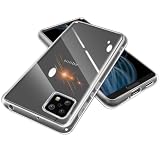 【FULEEYUHN】AQUOS Sense4 ケース / Sense5G ケース クリア 軽量 薄型 黄変防止 SH-41A SH-53A SH-M15 SHG03 対応 カバー 上質TPU素材 柔らかい手触［耐衝撃 レンズ保護 傷防止 落下防止 携帯便利］ストラップホール付き(クリア)