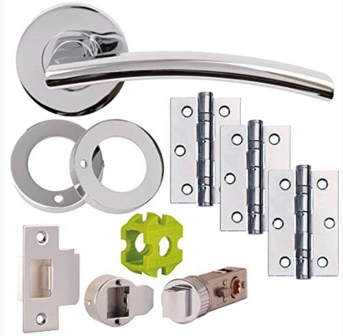 Sabre Door Pack - Bathroom - Polished Chrome