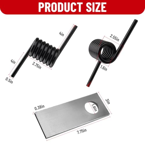Trailer Ramp Spring Gate Holder Replace RS16933LH RS16933RH for 1.5" Shaft by TRUCFUSION - Used condition - Image 6
