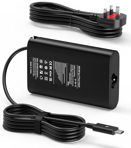 65W Dell USB C Laptop Charger, Type-C Power Supply AC Adapter for Dell Latitude 3520 5420 5330 5520 5410 5320 5290 5285 7420 7410 7390 7370 7310, XPS 13 9350 15 9360 9370, Chromebook 3100 5190 3400