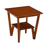 couchtisch quadratisch weiß ★ 【Hochwertige Massivholz, gute Tragfähigkeit】 Die Beine sind aus hochwertigem Massivholz, mit klarer Textur und starke Tragfähigkeit.