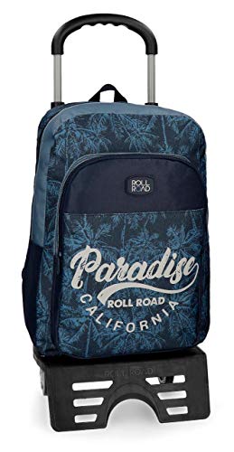 Mochila para niño Roll Road escolar con carro Palm