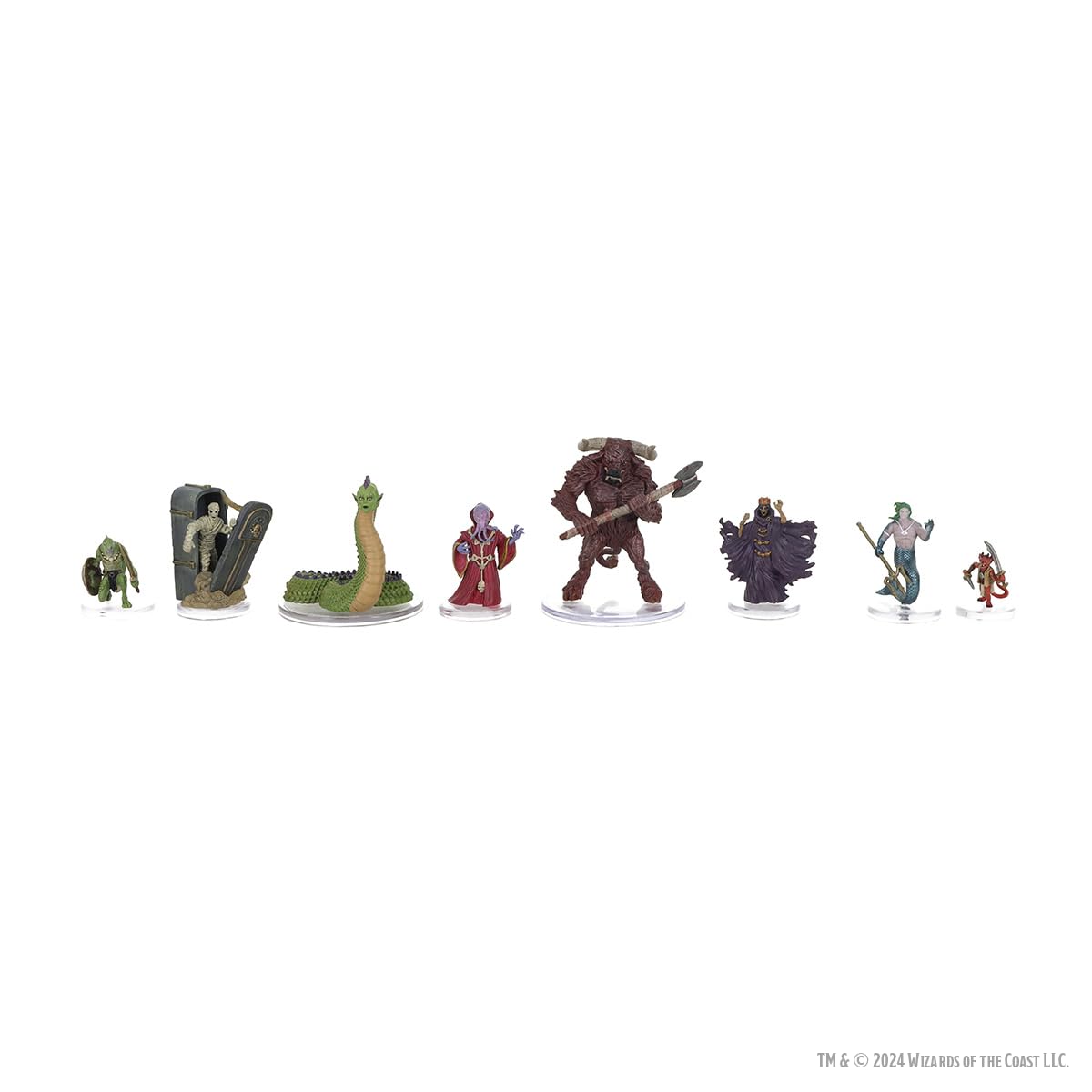 WizKids Klasyczne kolekcje D&D: Monsters (K-N, plastik)