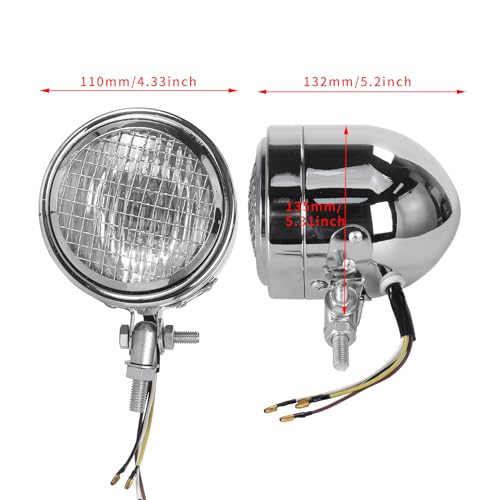 Lampe à haute visibilité pour phare de motocyclette et rénovation