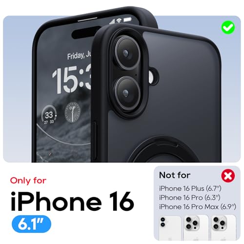 Niunisi Stand for iPhone 16 Case - Image 2