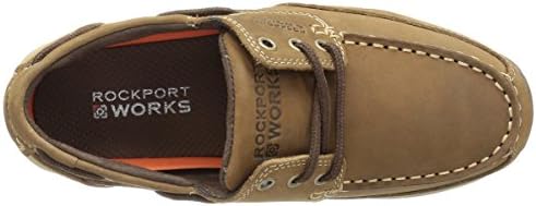 Rockport Work Men's Sailing Club RK6734 Industrial and Construction Shoe, Brown, 13 M US | Image 4