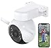 7links Camera: WLAN-Pan-Tilt-Outdoorkamera mit 4K-Auflösung, Farb-Nachtsicht, IP66 (WLAN Kamera Outdoor, 4K Überwachungskamera, IP)