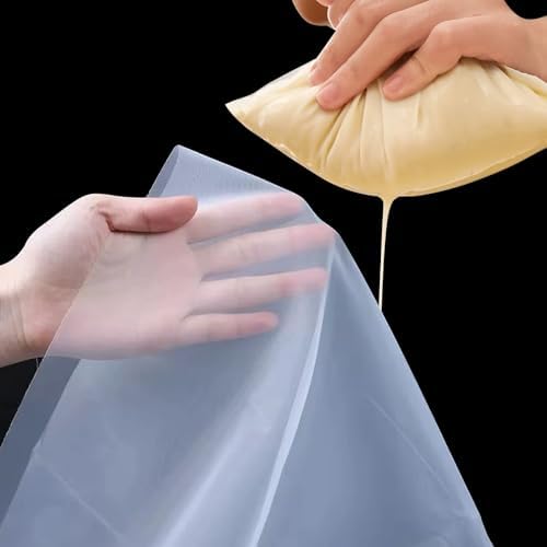 Nylon Mesh Fabric, 60 80 100 120 200 250 300 350 400 500 Mesh Filter, Reusable Strainer Cloth for Wine Juice Fresh Milk(1m x 1m) (300 mesh)