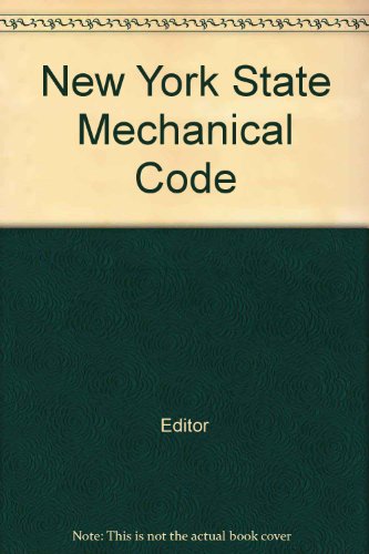 mechanical code of new york state - New York State Mechanical Code