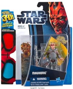 Star Wars 2012 Descubre la Fuerza, Figura de acción de Mawhonic 612, 3.75 pulgadas