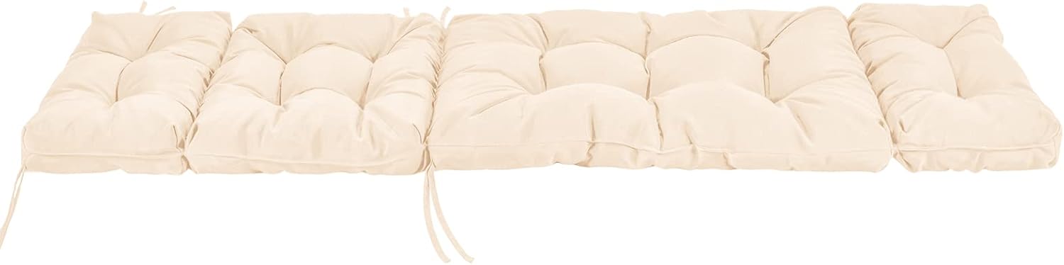Giantex Lounge Chair Cushion, Outdoor & Indoor Patio Recliner Chaise Lounge Pads, 73x22x4 Inch Thick, Beige