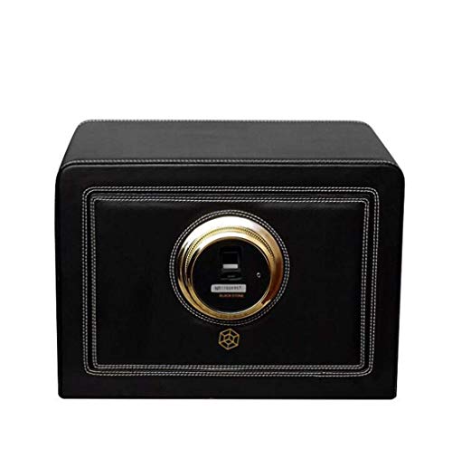 Preisvergleich Produktbild GUOOK Luxus 4 Uhren Automatik Uhrenbeweger Box Antimagnetic Mute Mechanische Wickelbox, Fingerabdruck und Notschlüssel offen, Doppelalarm Eingebautes LED-Licht