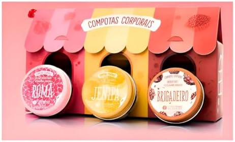 Kit de Presente L'Occitane au Brésil Compotas Corporais - Hidrata...