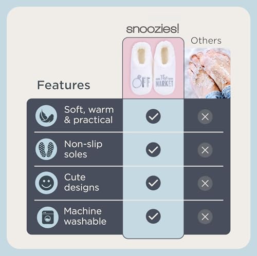 Image of Snoozies Bride Slipper Socks for Women with Soft Sherpa Lining Cute Bridal Wedding Day Slippers, Fun Bride-to-Be Gifts & Bridesmaid Gift
