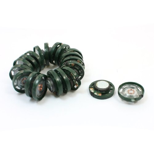 Aexit 20x Diameter MP3 Player Accessories 27mm Electrodynamic Type 0.25W 8ohm 85DB Speaker Speaker Systems for Toys