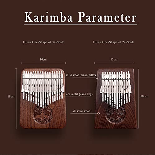 LEOSHI 24/34 Noyer Noir Kalimba Piano À Pouce Clé, Corps Piano À Doigt du Poche, Clavier De Percussion des Doigts avec… - Les Beatles, Paul McCartney, John Lennon, RIngo Starr, George Harrison LEOSHI 24/34 Noyer Noir Kalimba Piano À Pouce Clé, Corps Piano À Doigt du Poche, Clavier De Percussion des Doigts avec… – Image 6