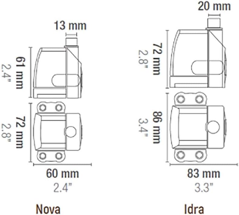 Miniatura 2 de Bomba de agua sumergible multifunción de 178 GPH, 8.3 W ultra silenciosa duradera para acuario pecera, fuente, estanque, hidroponía, terrario negro