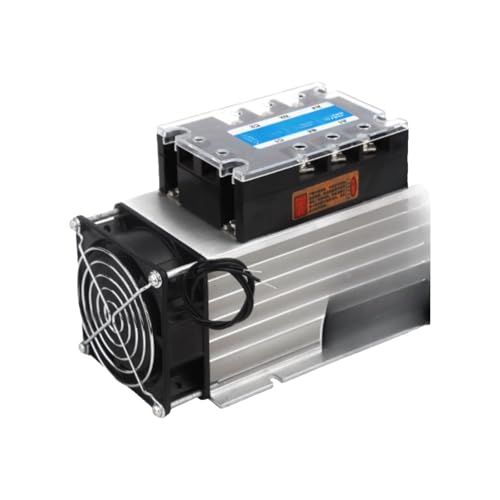 Relais à semi-conducteurs triphasé 120A avec radiateur 40A pour contrôle DC-AC