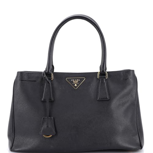 Prada, Pre-Loved Lux Open Tote Saffiano Leather Medium, Black