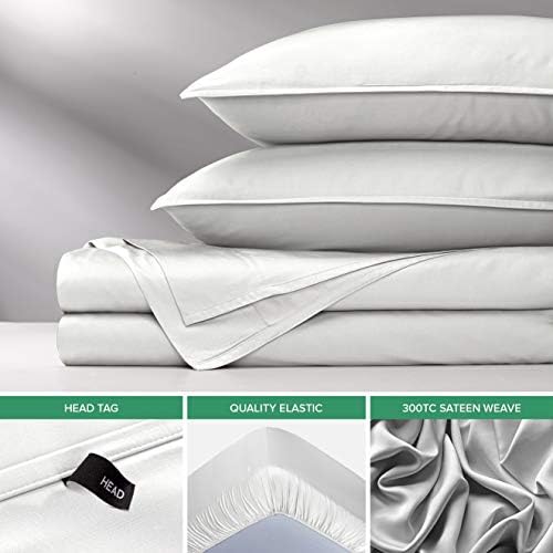 King Sheets by Pure Bamboo, Genuine 100% Organic Viscose Derived from Bamboo Bed Sheet Set, Soft & Cooling, Double Stitching, 2 Year Quality Promise (King, White) - 5