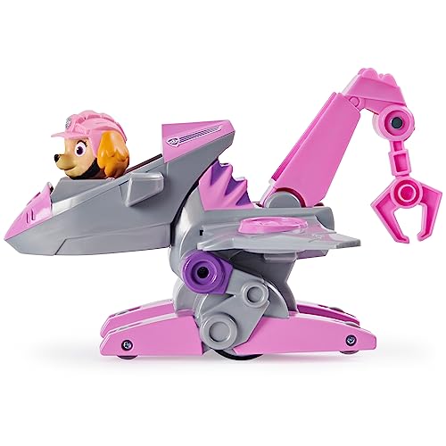 Paw Patrol, Dino Rescue Skye’s Deluxe Rev Up Vehicle With Mystery Dinosaur Figure #TOP4
