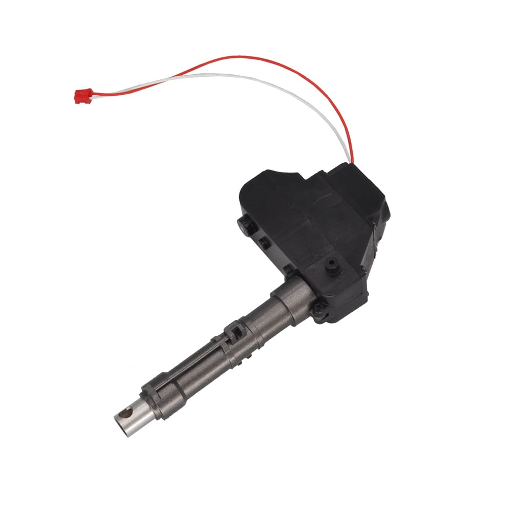 CJAXCG For Huina 1580 1593 1594 Metal Push Rod with Gearbox 2S 7.4V for Bucket and Small Arm 1/14 RC Metal Excavator Model Putter Parts(1593 short putter)