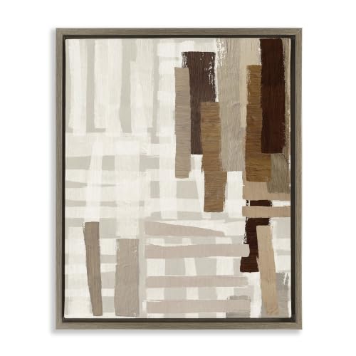 Rustic Southwestern Geometric, 25 x 31 Inch Canvas in Floater Frame