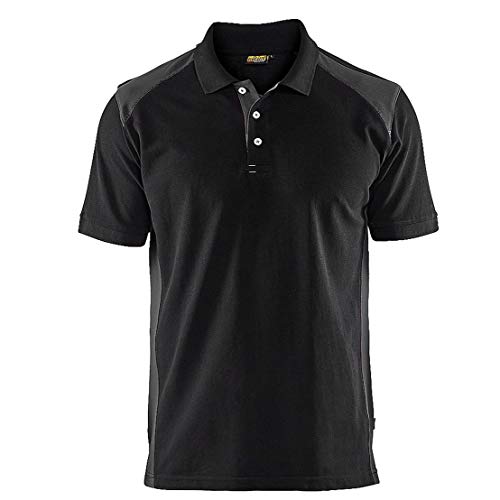 Polo Blakläder de manga corta en color azul marino para uniformes de trabajo diario