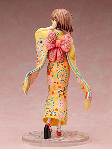 Furyu A Certain Scientific Railgun T: Mikoto Mikasa (Furisode Version) 1:7 Scale PVC Figure, Multicolor,8 inches