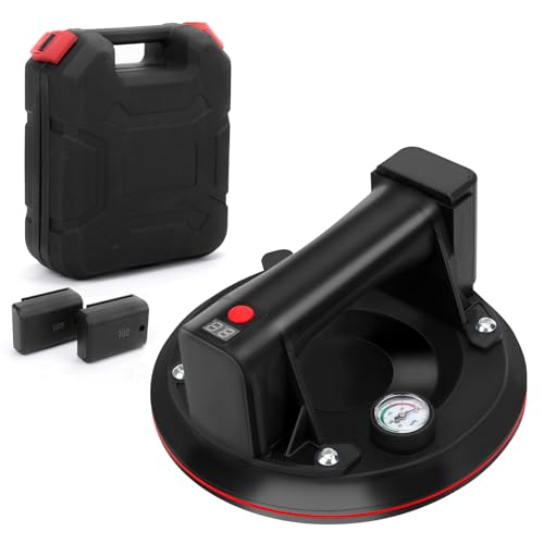 Roadtime 8" Sollevatore elettrico a ventosa per piastrelle,2 batterie e