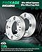SCITOO 2Pcs 4x156 to 4x156 Wheel Spacers 1.5 inch 4 Lug 10x1.25 Studs 131mm Bore Wheel Spacers fits for 2014-2017 for RZR XP 4 1000 Wheel Spacers 2013-2017 for Ranger XP 900 Wheel Spacers