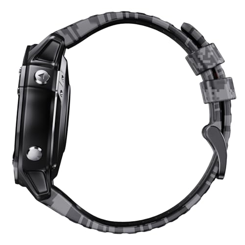 Bracelet silicone de rechange 26mm compatible Garmin Forerunner 955 et 945 - 5