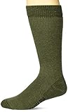 Carolina Ultimate Men's Gradual Compression Merino Wool Hiker Boot Socks 1 Pair Pack Sockshosiery, Olive, Large