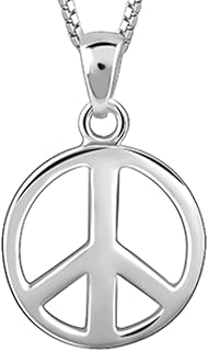 GIVA 925 Silver Heavenly Peace Pendant With Link Chain| Chains to Gift Mens and Boys | With Certificate of Authenticity an... Price In India