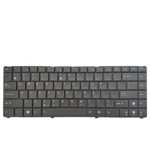 Clavier ASUS S121 noir version US de remplacement pour ordinateur portable