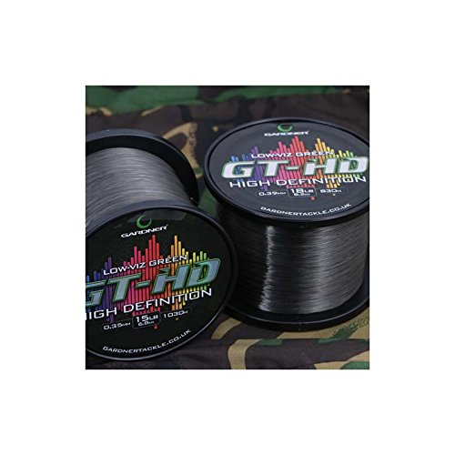 Gardner GT-HD 18lb 8,2Kg 0,39mm Green Monofile Schnur - 830m