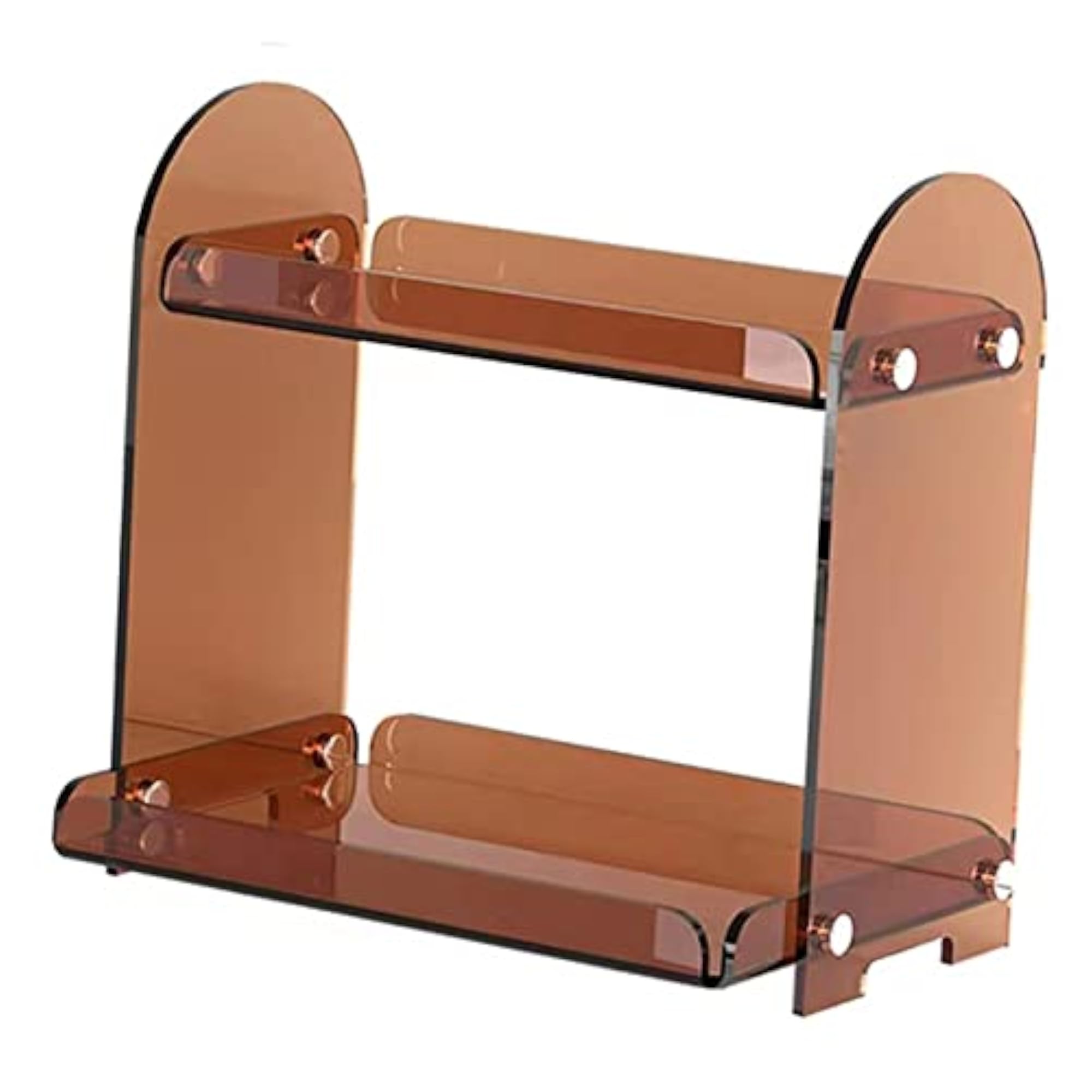2 Tiers Makeup Perfume Organizer Display Stand Shelf